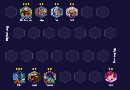 Jhin Mundo Juggernaut Sniper Reroll Team Comp – TFT Set 15
