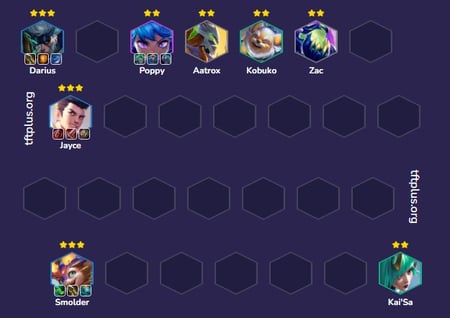 Smolder Heavyweight Reroll Team Comp - TFT set 15