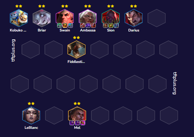 Đội hình 7 Noxus Atakhan Ambessa