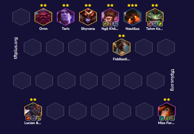 Đội hình Bilgewater Flex Exodia