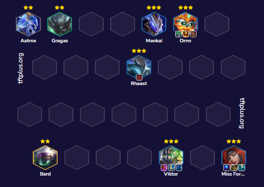 Đội hình Miss Fortune Viktor Dẫn Truyền