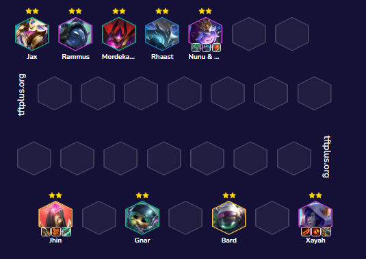 Đội hình Xayah Chiêm Tinh Bắn Tỉa Flex