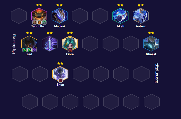Đội hình Zed Kẻ Xâm Lăng Exodia Flex
