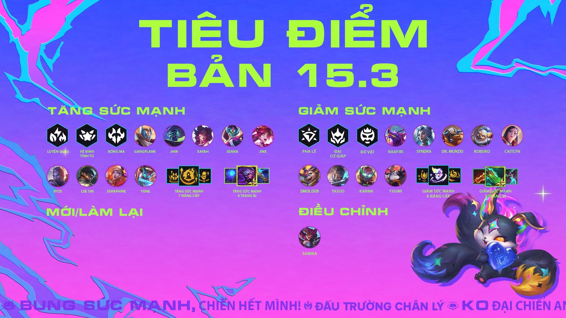 Bản cập nhật DTCL 15.3 ngày 27/08 mới nhất