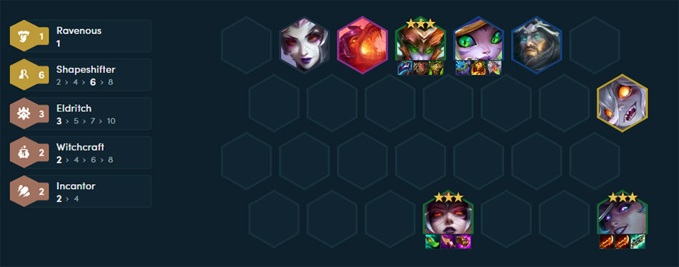 Cassiopeia + Syndra Shapeshifter team comp