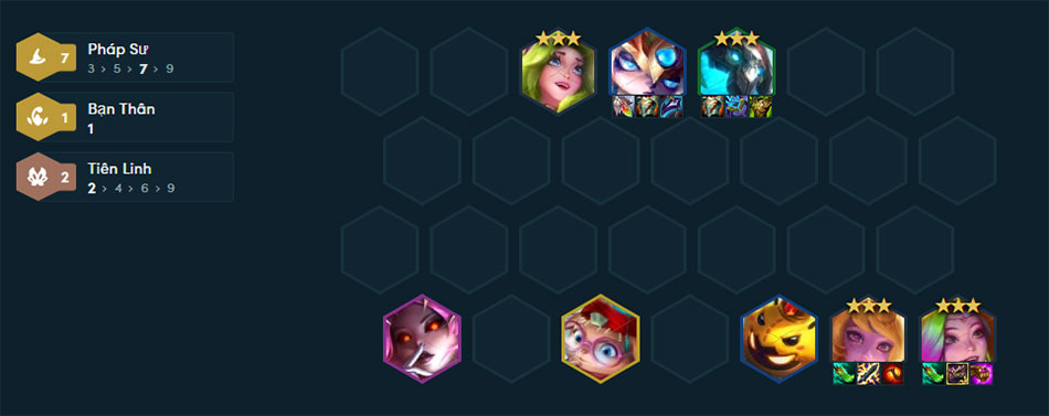 Soraka 7 Mage + Seraphine team comp