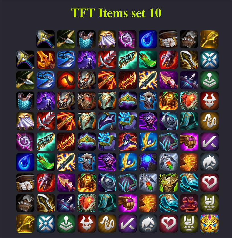 Tft items set 10
